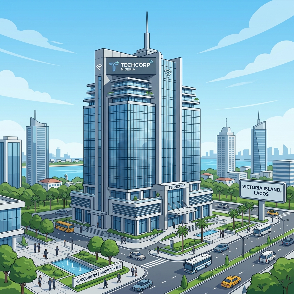 Icecubetech Office Building, Victoria Island, Lagos